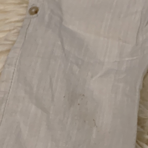 H&M Khaki Roll-Up Pants & Old Navy Dark Blue Pull-On Pants in Size 3-4T - Picture 8 of 10